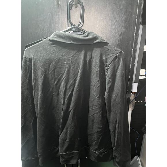 Christine Alexander Black Rhinestone Zip Up Jacket - Picture 3 of 4